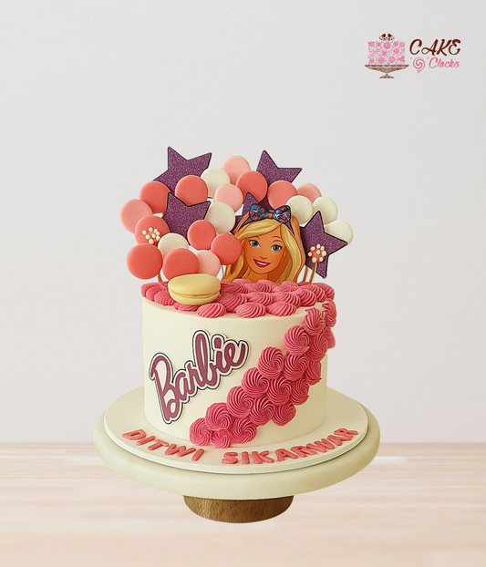 Barbie Princess Birthday Cake