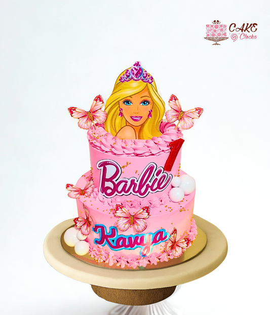 Barbie Queen Birthday Cake