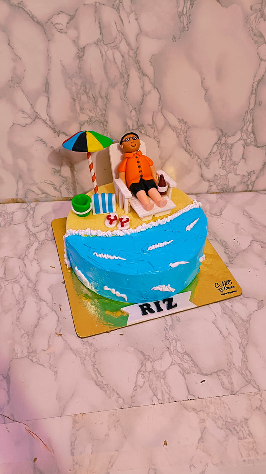 Beach Bum Delight Cake