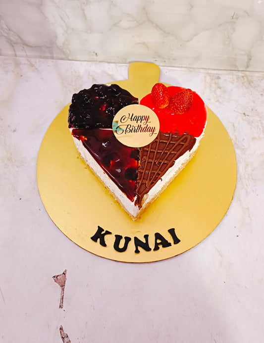Berry Bliss Duo Cake