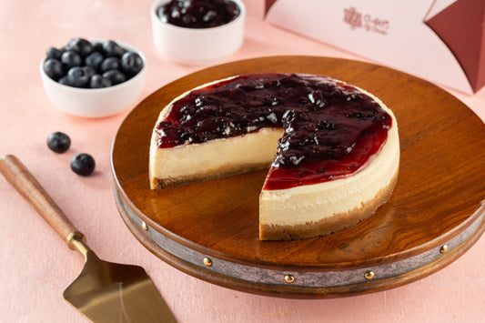 Blueberry Baked Cheese Cake