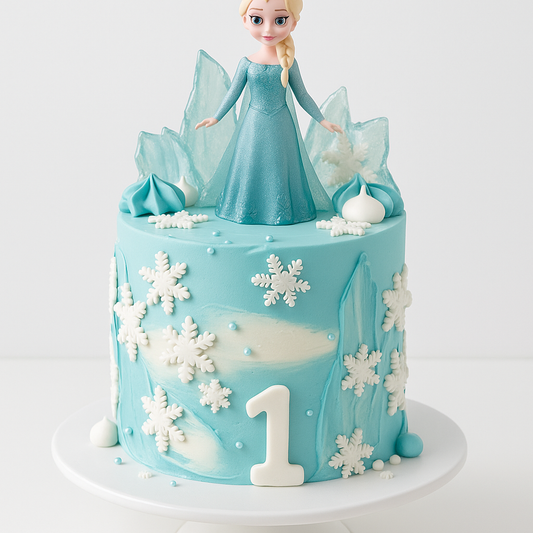Frozen Queen Elsa Cake
