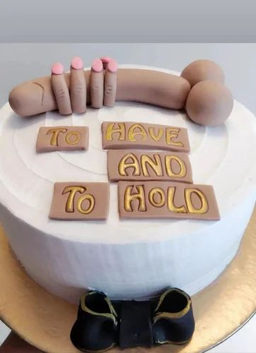 Cheeky Commitment Cake