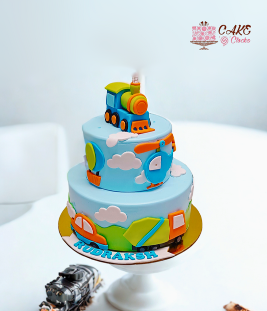 Choo Choo Train Birthday Cake