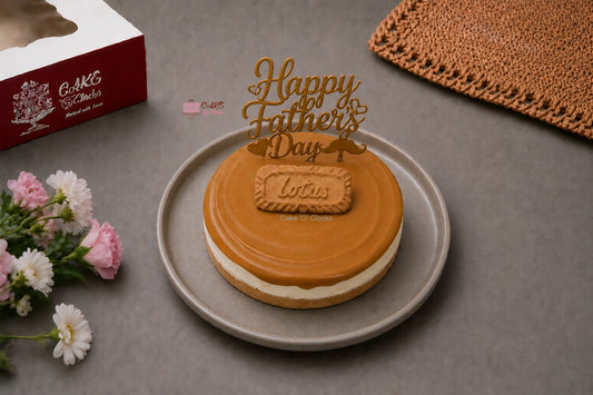 Classic Lotus Biscoff Father's Day Cake
