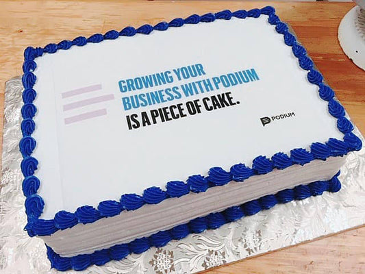 Corporate Photo Cake