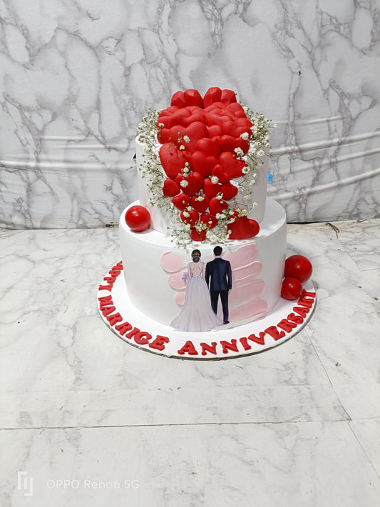 Couple Wedding Cake