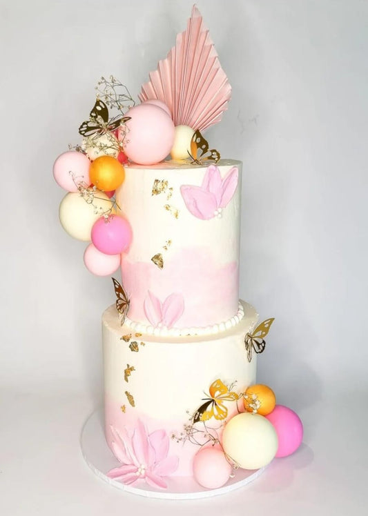 Fox Ball Wedding Cake