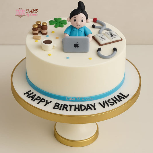 Doctor Workaholic Cake