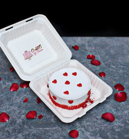 Little Heart Mini Cake [250 Grams]