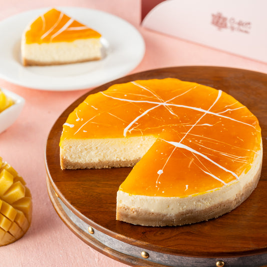 Mango Baked Cheese Cake