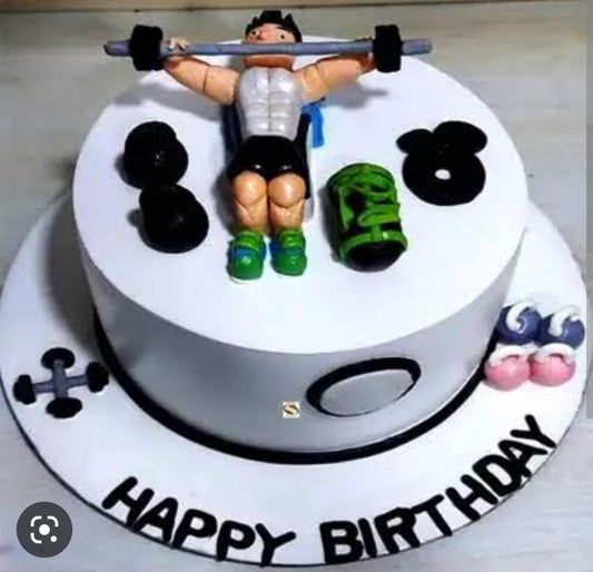 Muscle Up Celebration Cake