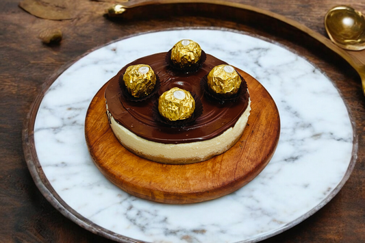 Nutella Ferrero Rocher Cheesecake