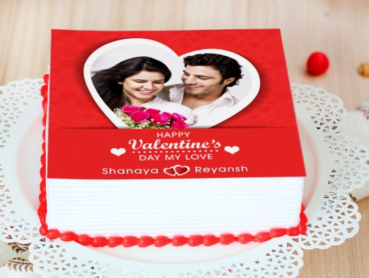 Red Velvet Photo Cake