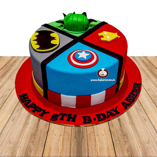 Super Squad Cake