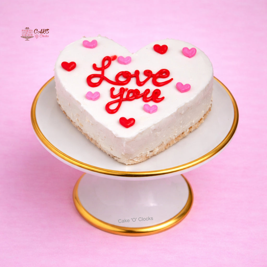 Valentine "Love You" Mini Cake