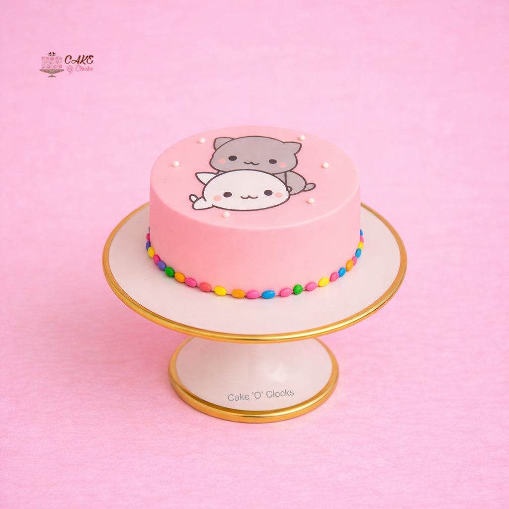 Valentine Cute Teddy Mini Cake