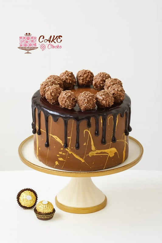 Ferrero Rocher Drip Cake