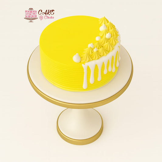 Pine Golden Drip Cake