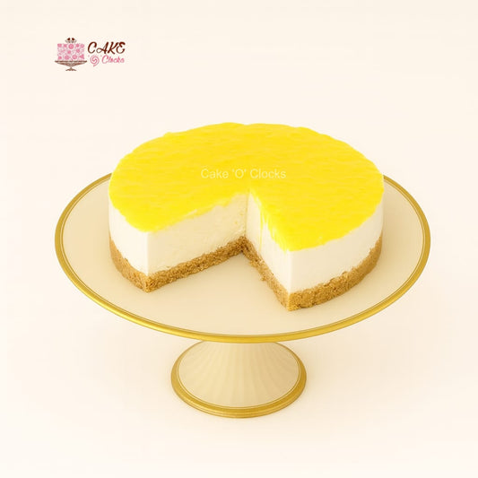 Pineapple Baked Cheesecake