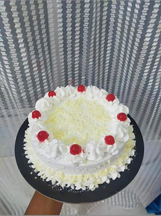 White Forest Cake