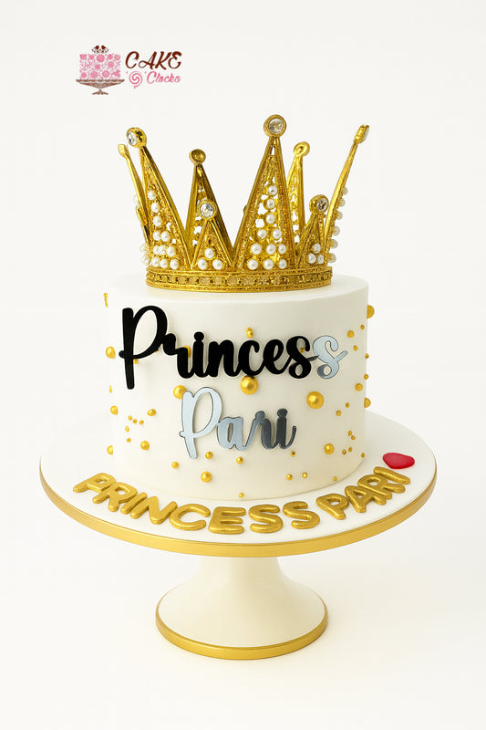 Princess Crown Cake