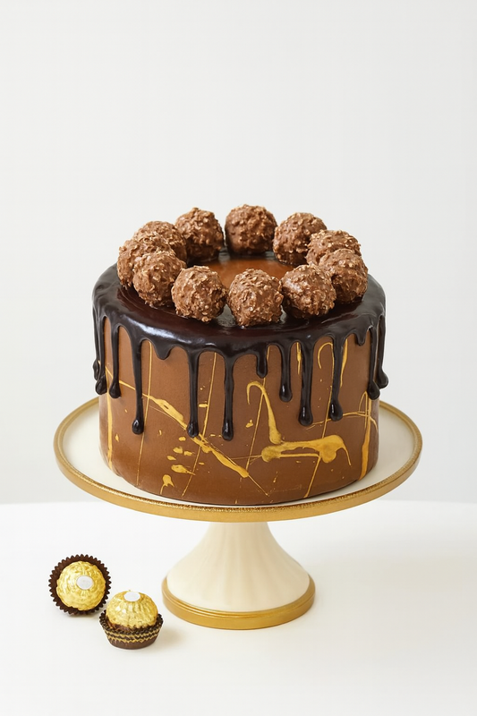 Ferrero Rocher Chocolate Cake