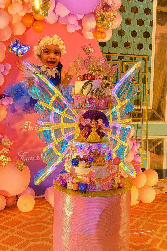 Enchanted Fairy Lights Cake
