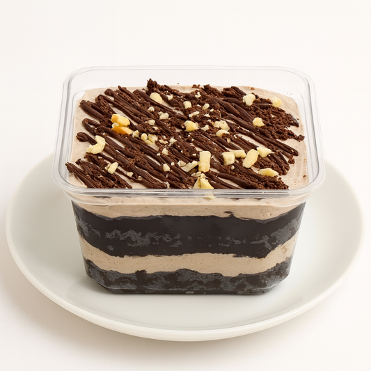 Nutty Choco Fudge Tub Cake