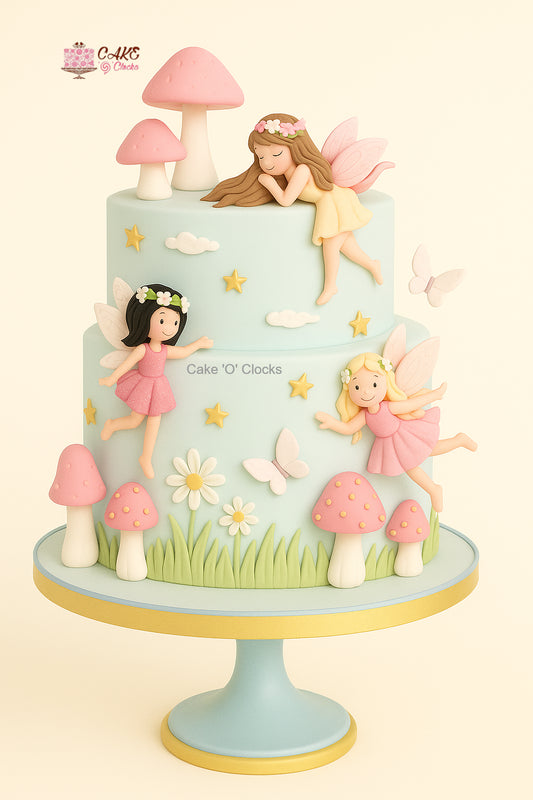 Flying Fairies Fantasy Cake