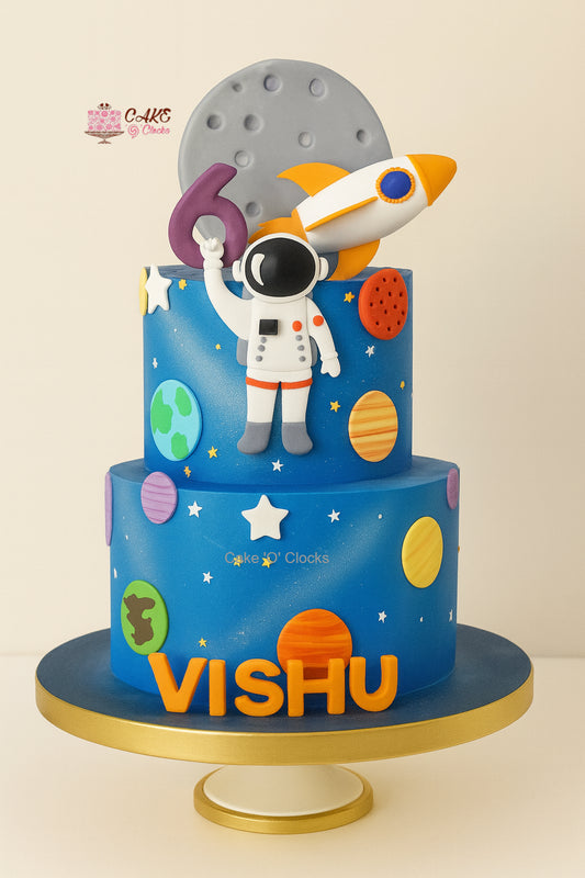 Rocket Moon Cake