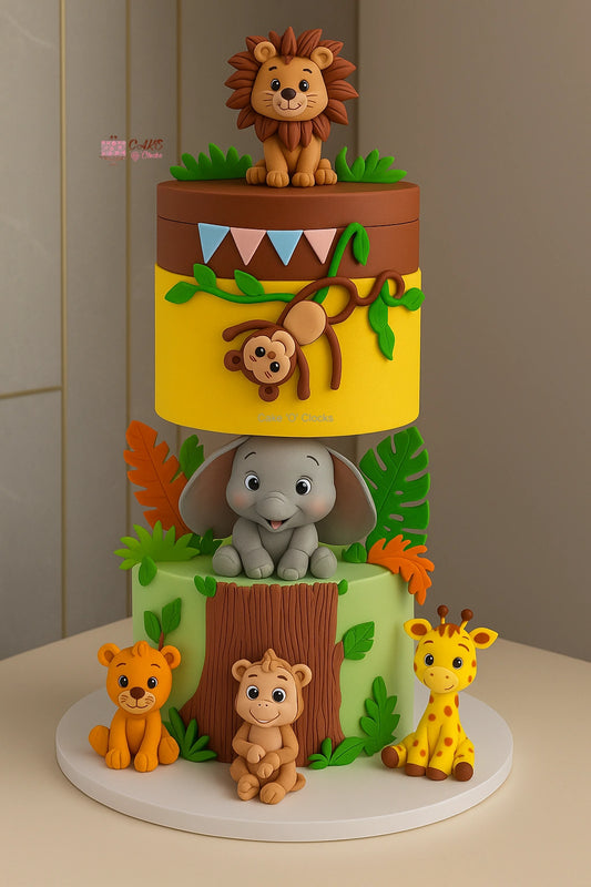 Animal Amigos Cake