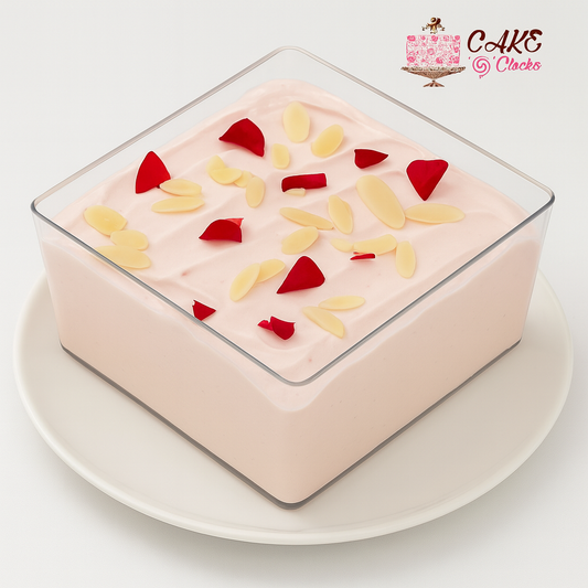 Rose Almond Tub Cake