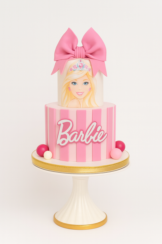 Barbie Bow Princess Cake