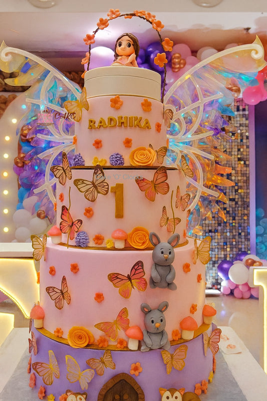 Woodland Fairy Castle Cake