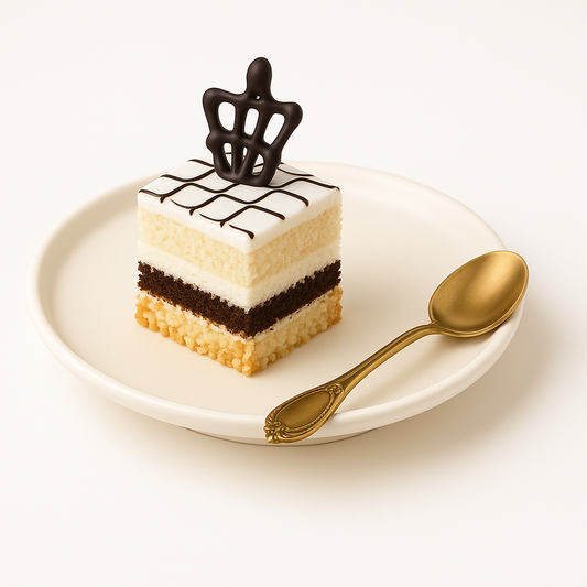 Chocolate Vanilla Layer Pastry