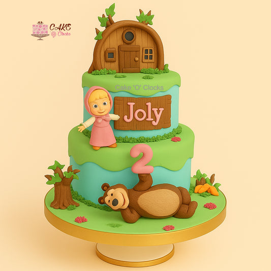 Masha’s Cozy Cottage Cake