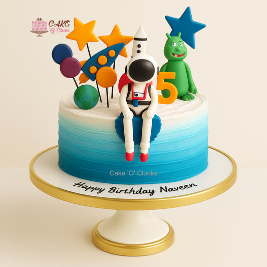 Alien Galaxy Cake