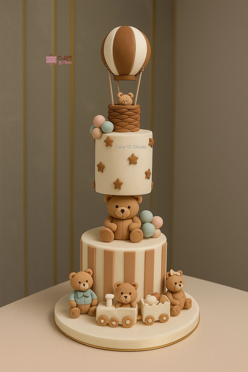 Teddy in the Sky Cake
