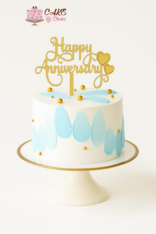 Elegant Anniversary Cake