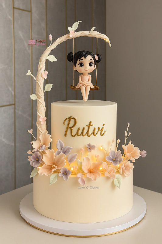 Swing Floral Cake