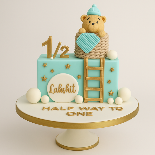 Cozy Teddy Nest Cake