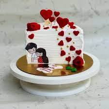 Little Heart Mini Cake [250 Grams]
