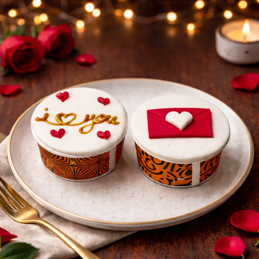 Love Duo Cupcake